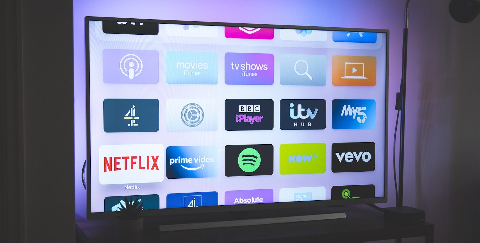 TV screen